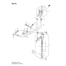 Rear master cylinder              

                  Gsf1250l0