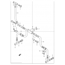 Front brake hose