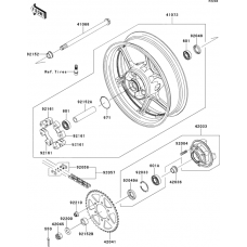 Rear wheel/chain