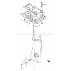 Drive shaft housing