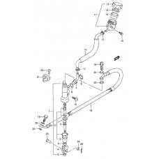 Rear master cylinder              

                  Model k5/k6