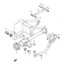 Rear swinging arm              

                  Model k1/k2