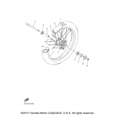 Переднее колесо