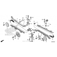 Cam chain + tensioner