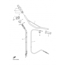 Steering handle. cable