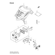 Rear combination lamp              

                  Vzr1800zl1 e28