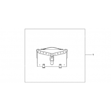 Leather topcase              

                  STUDDED