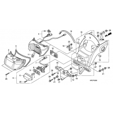 Taillight unit ass`y