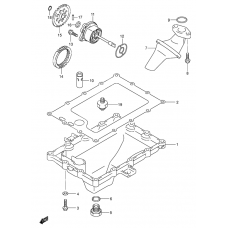 Oil pan - oil pump