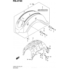 Rear Fender (Vl800Tl5 E03)