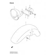 Headlamp housing