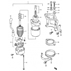 Starting motor