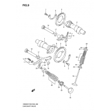 Camshaft - valve