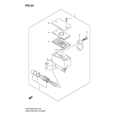 Front master cylinder