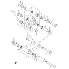 Rear cushion lever              

                  Model k4/k5/k6