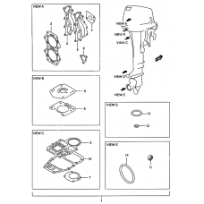 Opt : gasket set