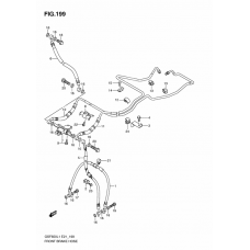 Front brake hose              

                  Gsf650al1 e21