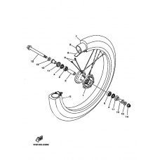 Переднее колесо
