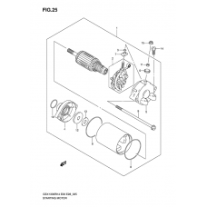 Starting motor