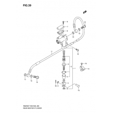 Rear master cylinder