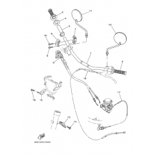 Steering handle & cable