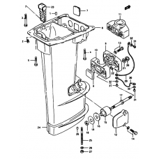 Drive shaft housing