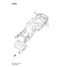 Rear fender              

                  Gsf1250sal1 e21