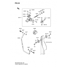 Front master cylinder