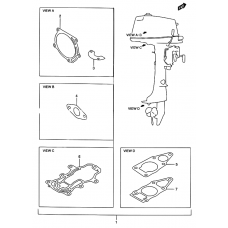 Opt : gasket set