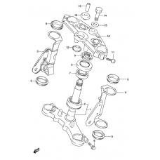 Steering stem              

                  Model k3