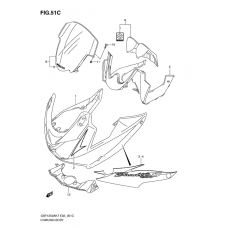 Cowling comp              

                  Gsf1250sazk9