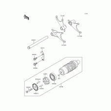 Gear Change Drum/Shift Fork(s)