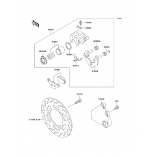 Front brake caliper