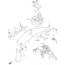 Rear fender              

                  Model y/k1