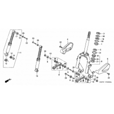 Steering stem/ front fork