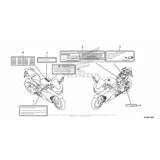 Информационные наклейки