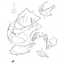 Cowling body              

                  Model x