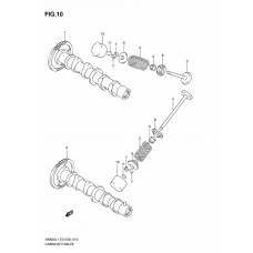 Cam shaft/valve