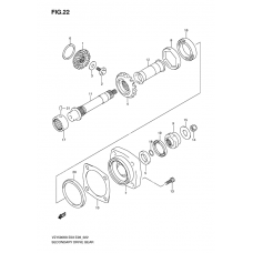 Secondary fixed sheave