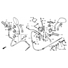 Handle lever/switch/cable
