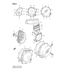 Crankcase cover ass`y (v