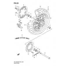 Rear wheel complete assy              

                  Model k5/k6