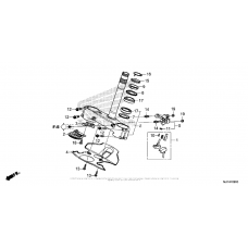 Steering stem + horn