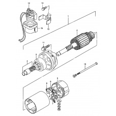 Starting motor