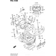 Головка цилиндра (Передняя) (Vl800Tl5 E28)