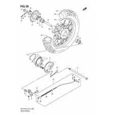 Rear wheel complete assy