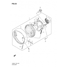 Headlamp assy              

                  Vl800uel1 e19