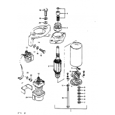 Starting motor