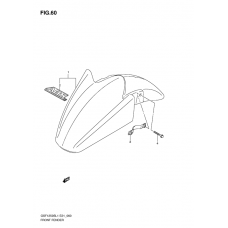 Front fender              

                  Gsf1250sal1 e24