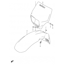 Headlamp housing              

                  Model k1